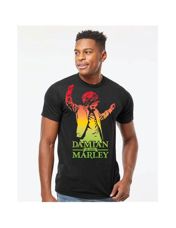 DANCING DAMIAN REGGAE COLORS TEE